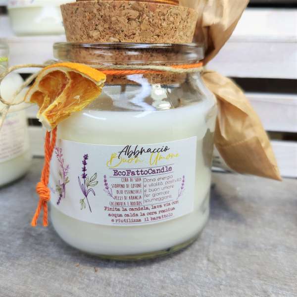 bomboniere candele profumate ecofattoart